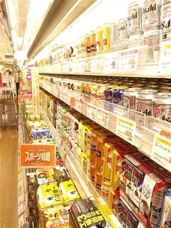 ビール売り場